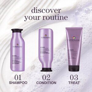 Pureology HYDRATE Shampoo and Conditioner 9oz and Hydrate SUPERFOOD TREATMENT